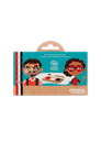 ​Schminkpalette für Kinder | Pirat & Marienkäfer - 3 Farben**