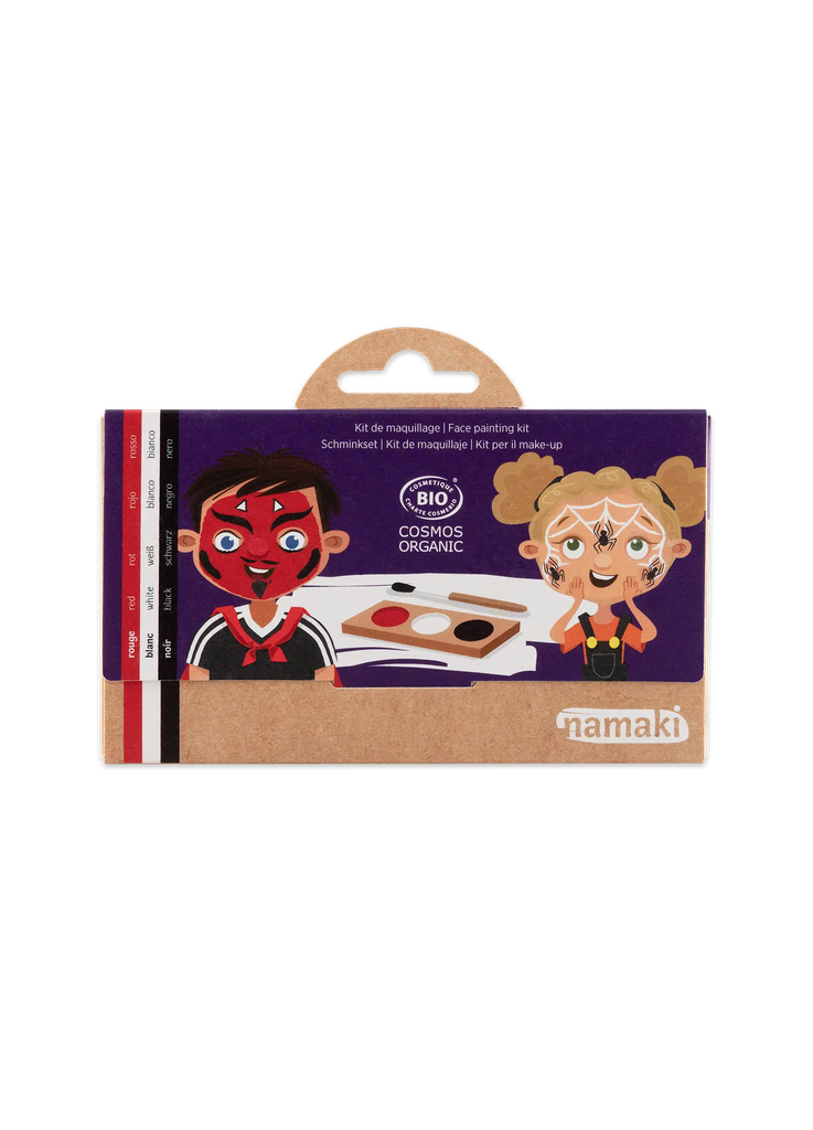 Face painting kit 3 colors - Devil & Spider**