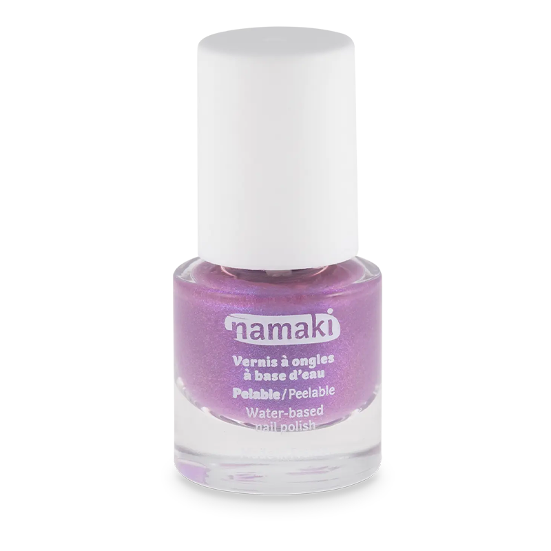 Water-based peelable Nail Polish 27 - Glitter Purple