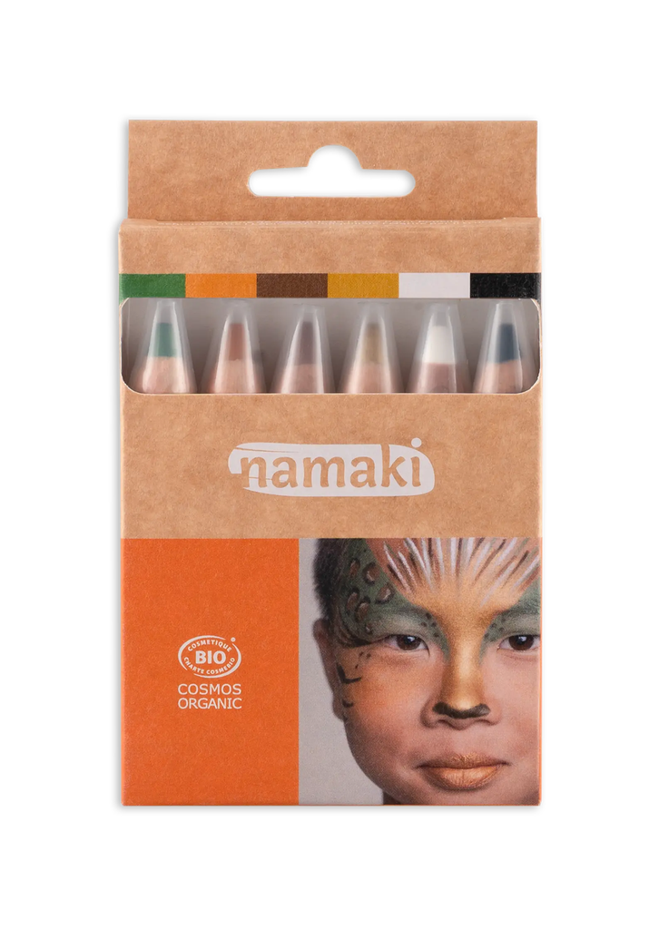 Kit 6 crayons de maquillage - Vie Sauvage**