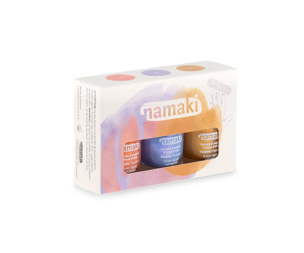 Set of 3 nail polishes - Sunset 