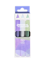 Set of 3 Glitter Make-up Pencils - Moolight**