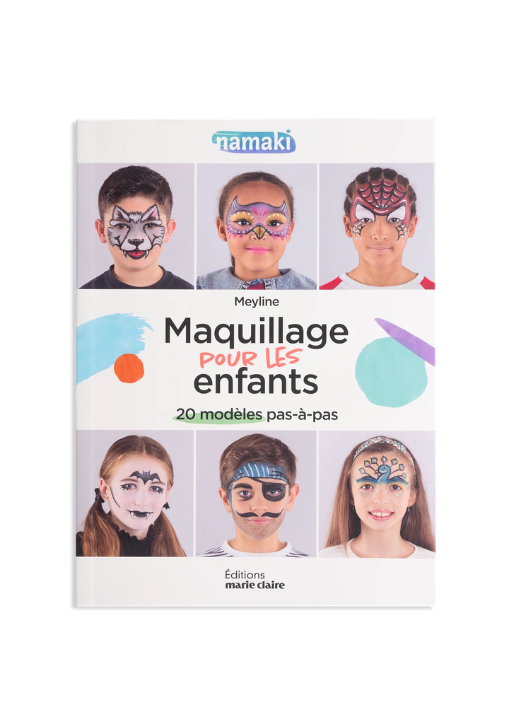 Livre de modèles de maquillage Namaki X Marie-Claire 2025
