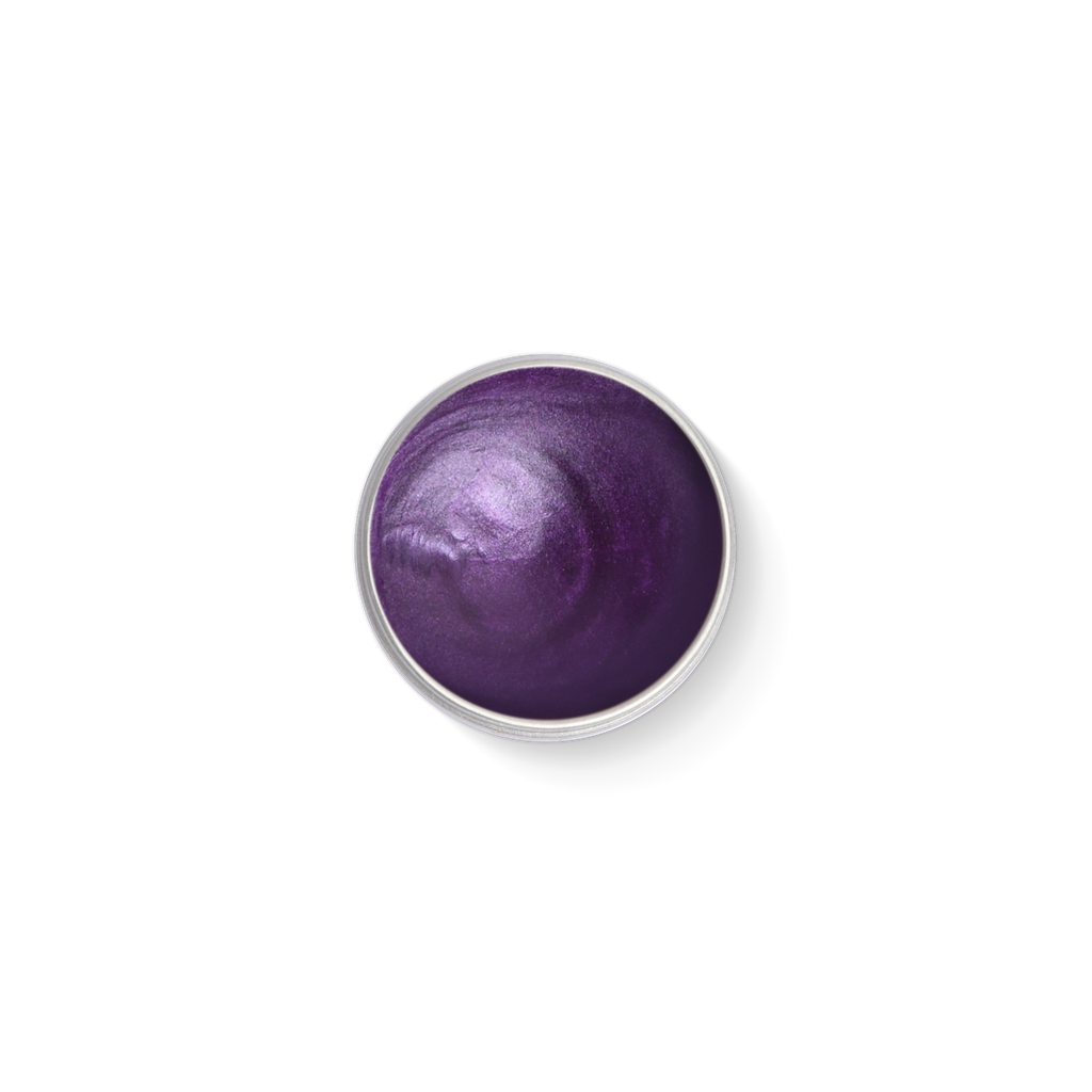 Water-based face painting - Purple