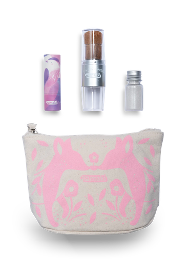 [110921] Pink Sparkling Pouch**