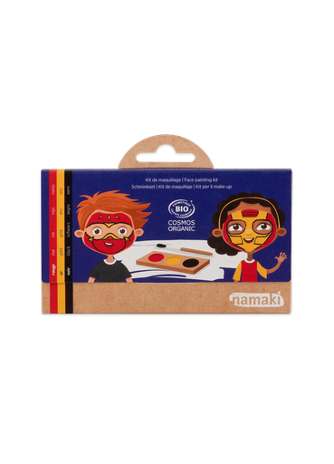 [110083] Face painting kit 3 colors - Ninja & Superhero**