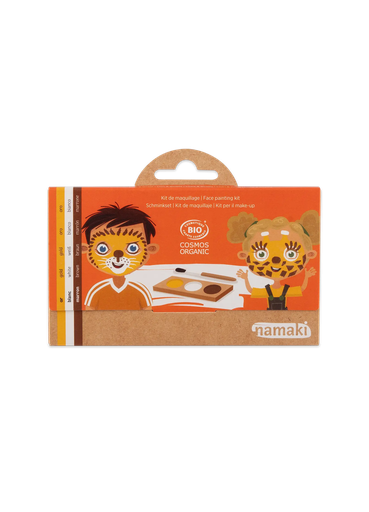 [110088] ​Schminkpalette für Kinder | Löwe & Giraffe - 3 Farben**