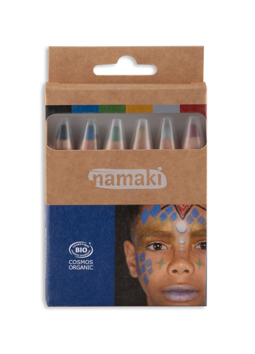 [110102] Schminkstifte für Kinder - Jumbo • 6 Farben • Intergalaktische Welten**